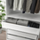 Thumbnail: IKEA Komplement white drawer with framed front 39x22