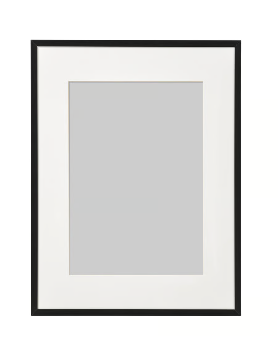IKEA Lomviken black frame 12in x 16in