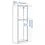 Thumbnail: IKEA 502.145.60 Pax wardrobe frame white 39x22x93in