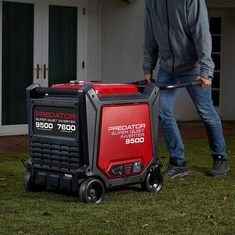Thumbnail: Predator 9500 watt inverter generator