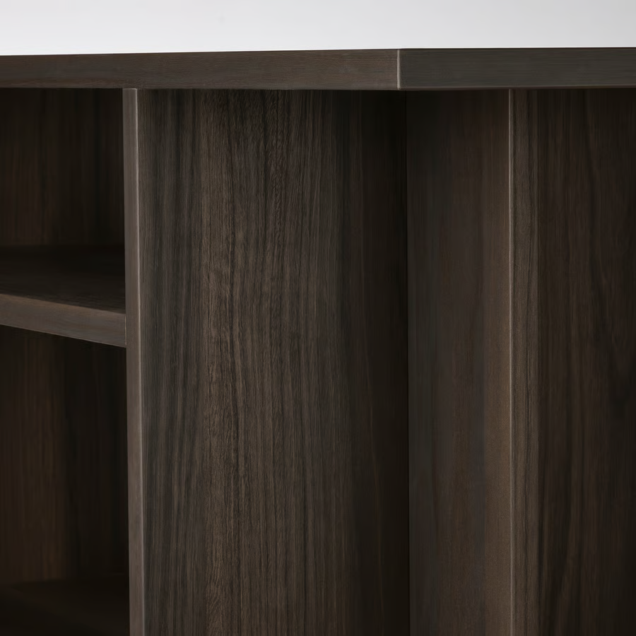 Thumbnail: IKEA Holmerud side table dark brown