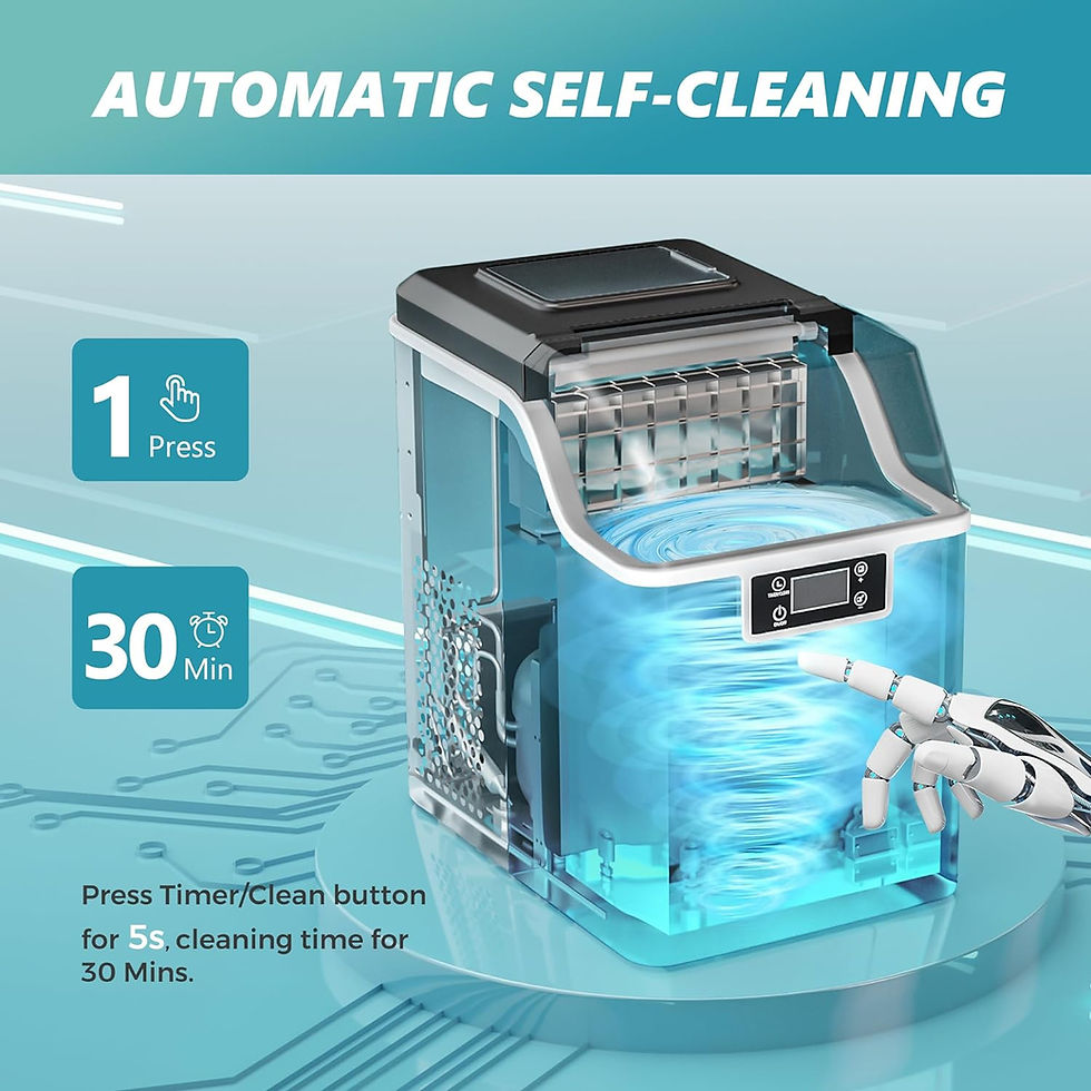 Thumbnail: EUHOMY countertop Ice Cube Maker Machine