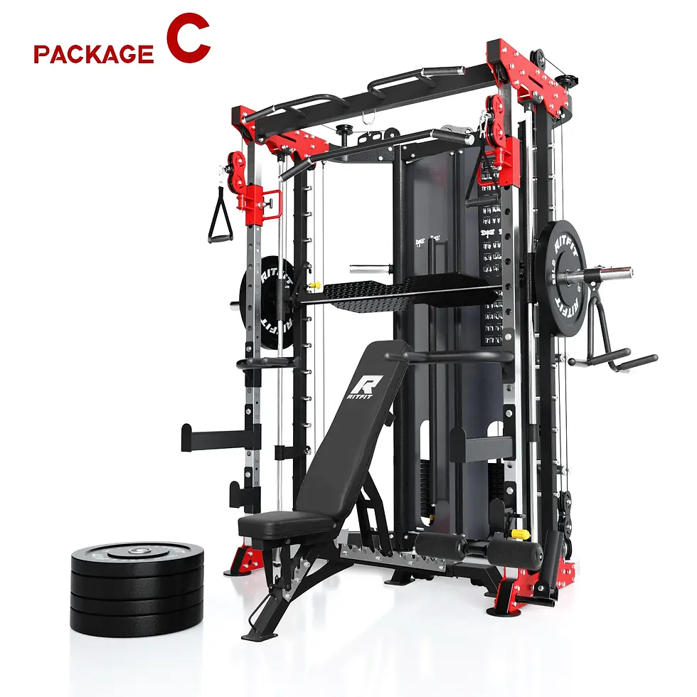 RitFit BPC05 Smith Machine Home Gym PackageC