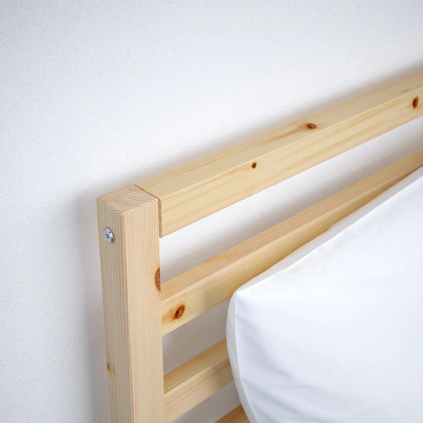Thumbnail: IKEA Tarva twin bed pine with Luroy slats