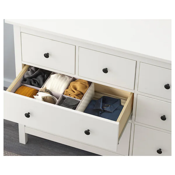 Ikea hemnes sideboard white stain deals