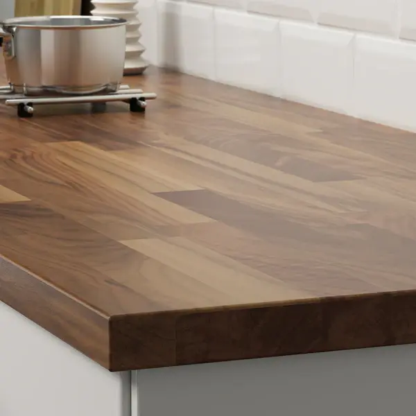 Thumbnail: IKEA Karlby countertop walnut veneer