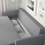 Thumbnail: HOLMSUND Sleeper sofa in Nordvalla medium gray