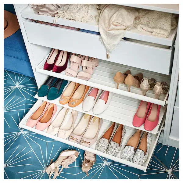 Thumbnail: IKEA 502.145.60 Pax wardrobe frame white 39x22x93in