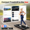 Thumbnail: Sperax Walking Treadmill Pad with APP, 3 in 1 Under Desk Treadmill