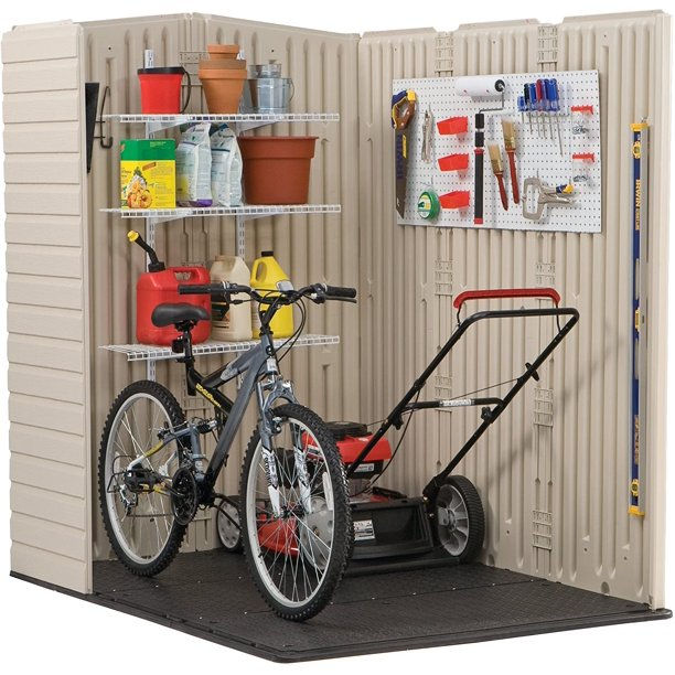 Thumbnail: Rubbermaid 5ft wide x  6ft deep Large Storage Shed