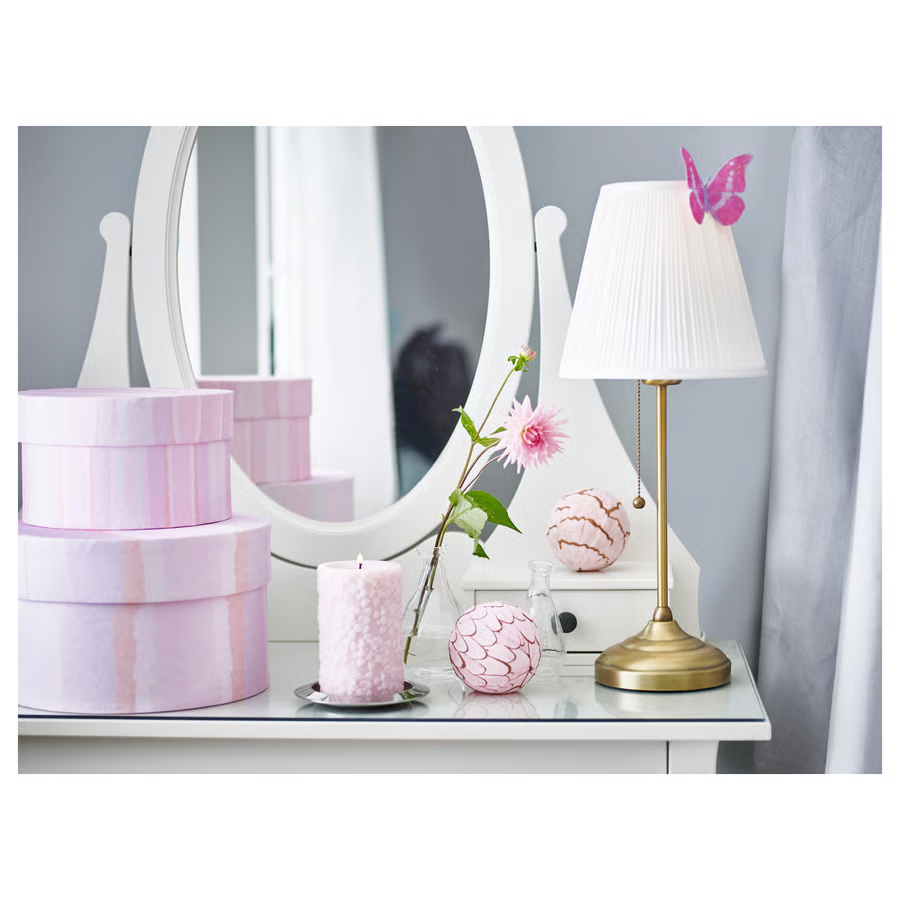 Thumbnail: IKEA Astrid table lamp in brass/white