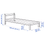 Thumbnail: IKEA Neiden twin pine bed frame