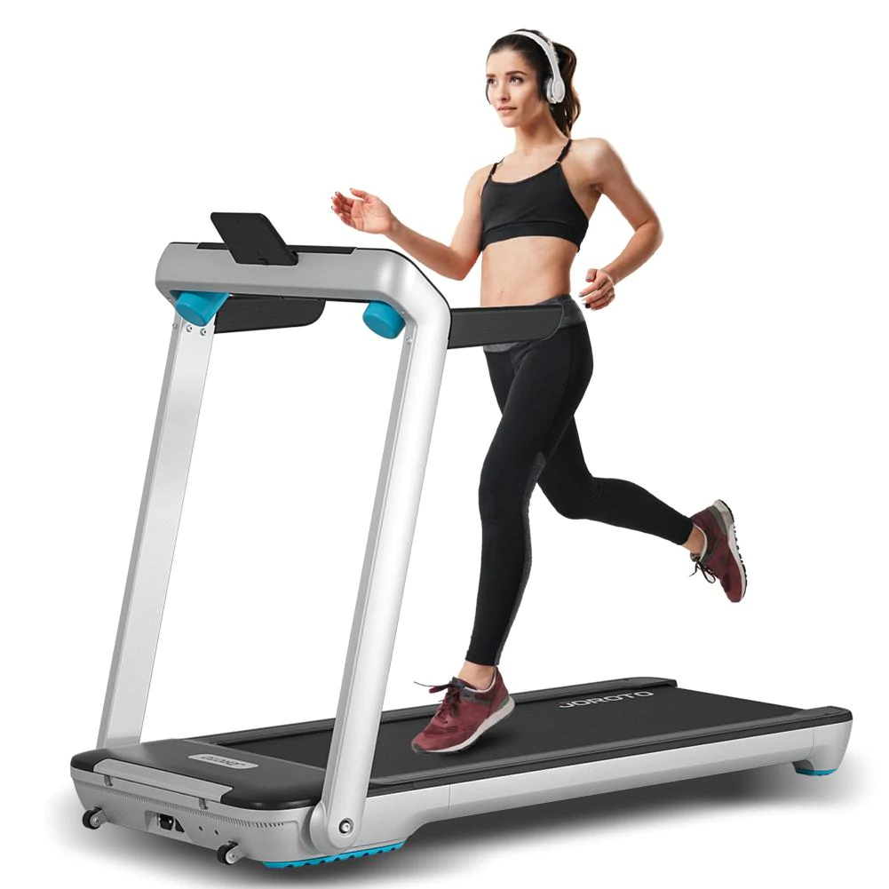 Joroto Folding Treadmill with Auto Incline Electric Running Machine