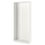 Thumbnail: IKEA 002.145.60 Pax white wardrobe shelf unit 39x13x93