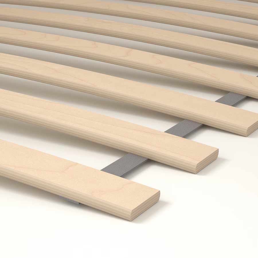 Thumbnail: IKEA Neiden twin pine bed frame
