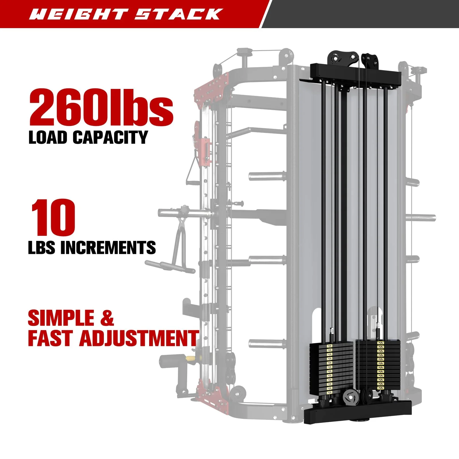 RitFit BPC05 Smith Machine Home Gym PackageA | Conspec Limited Berm