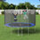 Thumbnail: Devoko 10ft trampoline with safety enclosure