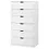 Thumbnail: IKEA Nordli 6 drawer chest white