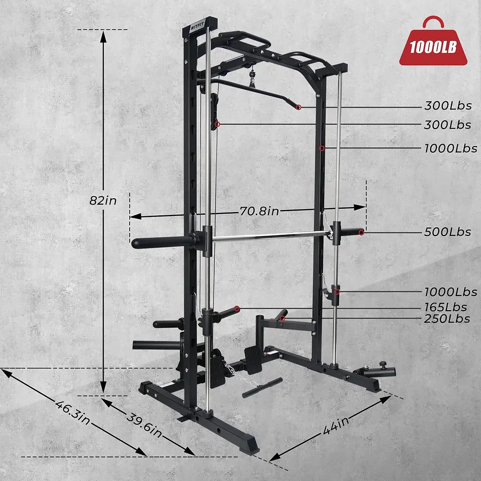 Thumbnail: Ritfit PSR05 Multifunctional Smith Machine