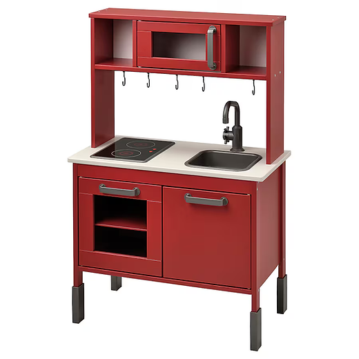 IKEA Duktig red play kitchen | Conspec Limited Berm IKEA Duktig red play kitchen | Conspec Limited Berm