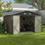Thumbnail: Patiowell 10ft x 10ft steel shed brown