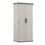 Thumbnail: Suncast 2ft. x 2ft. Plastic Vertical Storage Shed with Floor Kit Grey BMS1250