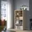 Thumbnail: IKEA Kallax 2x4 shelf unit in white stained oak effect
