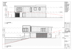 The Horizon 386 - Rear & North Elevation