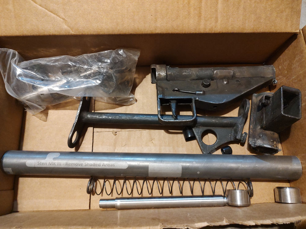 Sten mk3 parts kit with US made barrel coloradoguntrader
