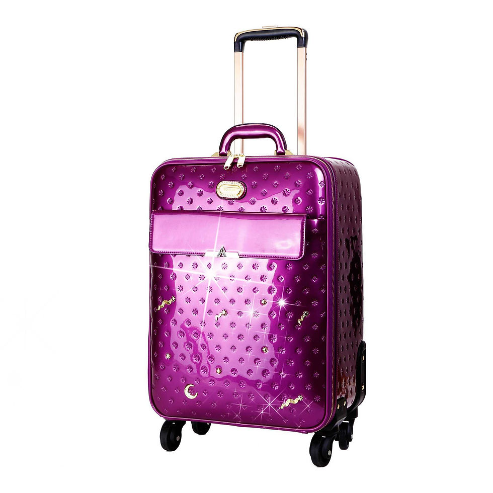 Thumbnail: Meteor Sky Underseat Travel Luggage American Tourister With Spinners
