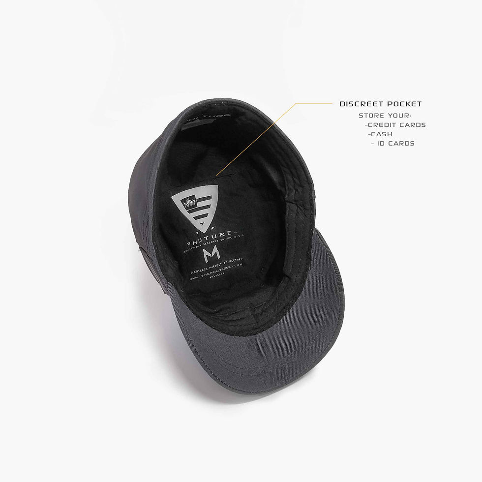 Thumbnail: Mach 1 Hero Graphite Military Style Cap