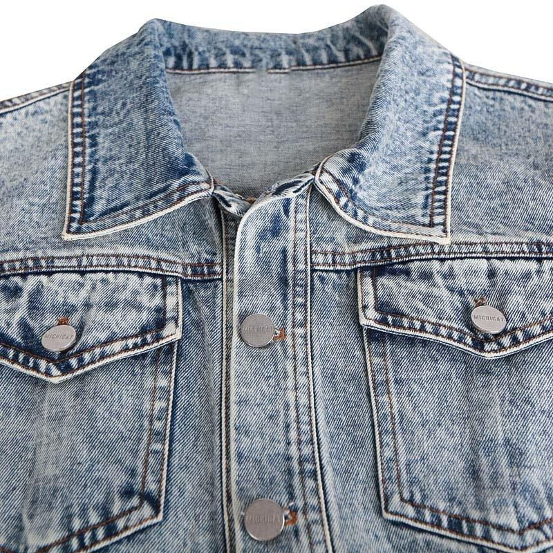 Thumbnail: Women's Seina Pocket Denim Dress - Cotton Polyester