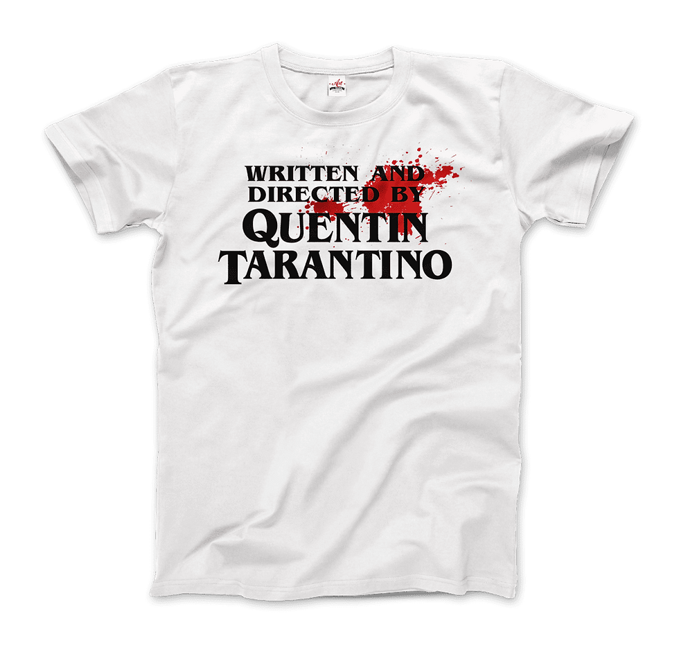 Thumbnail: Mens Quentin Tarantino (With Blood) Artwork T-Shirt