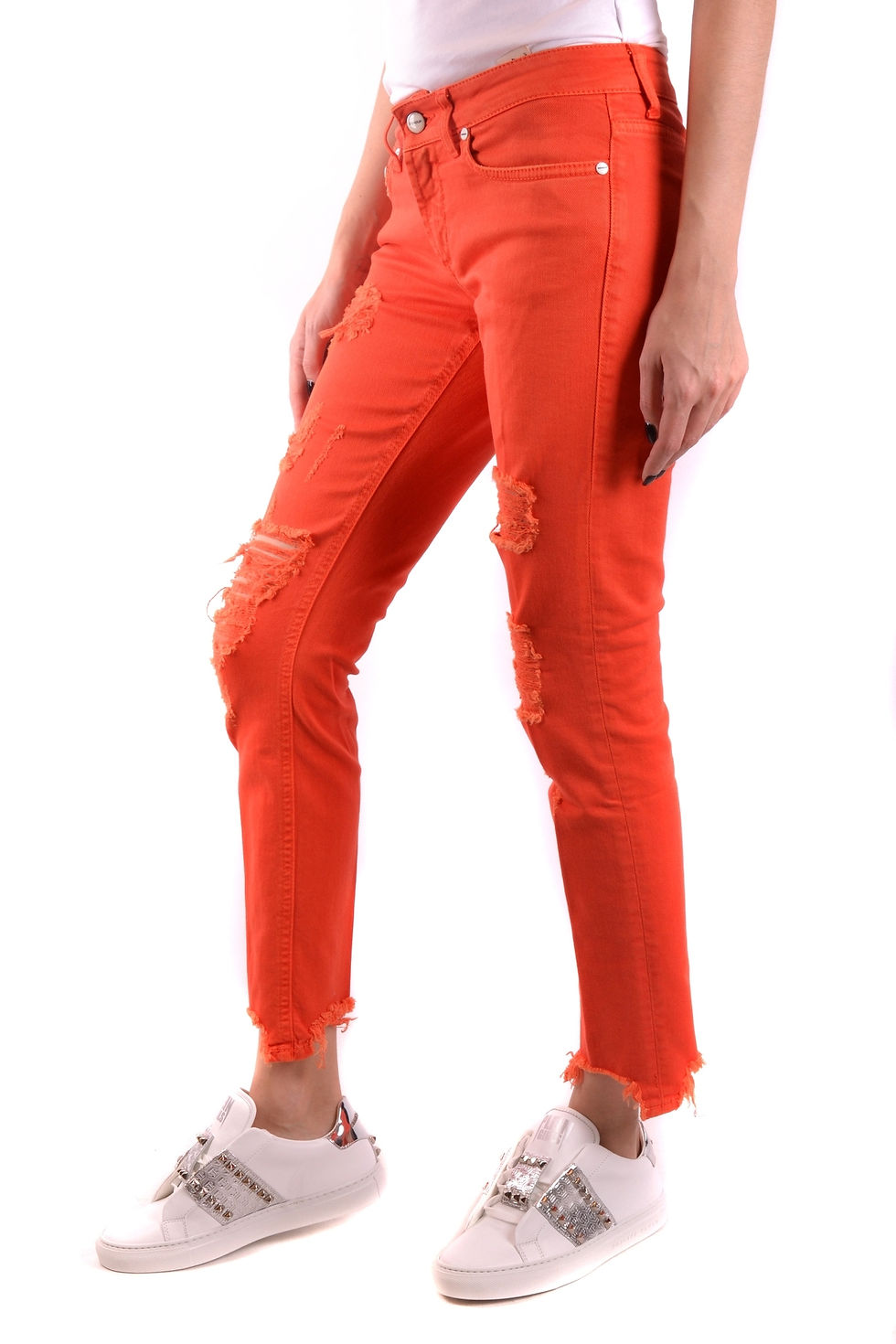 Thumbnail: Women's DONDUP Designer Jeans in Coral