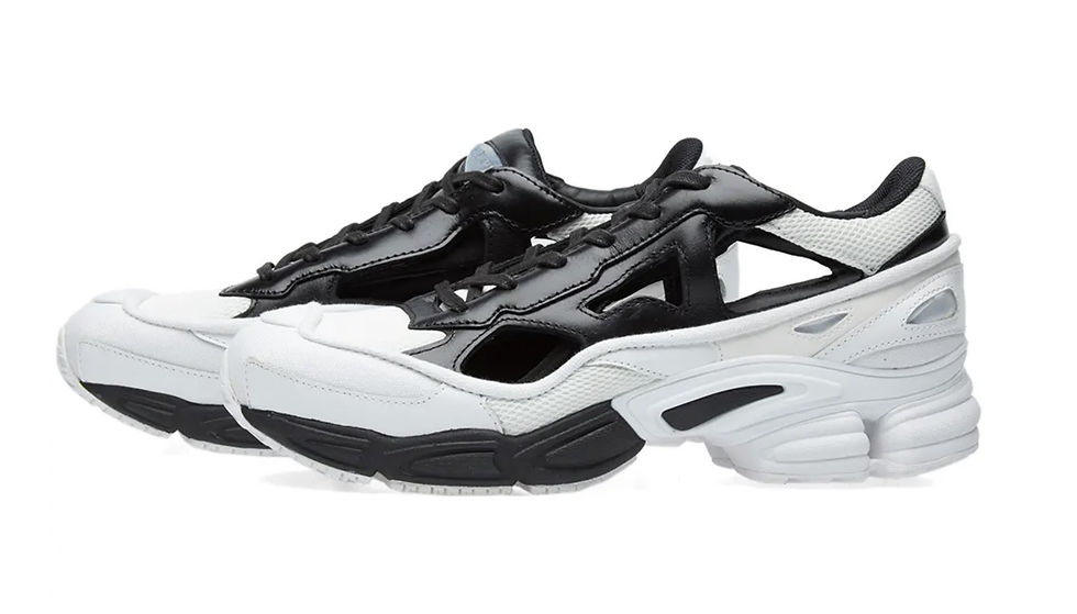 Thumbnail: Men's adidas Raf Simons x Replicant Ozweego - Black Cream