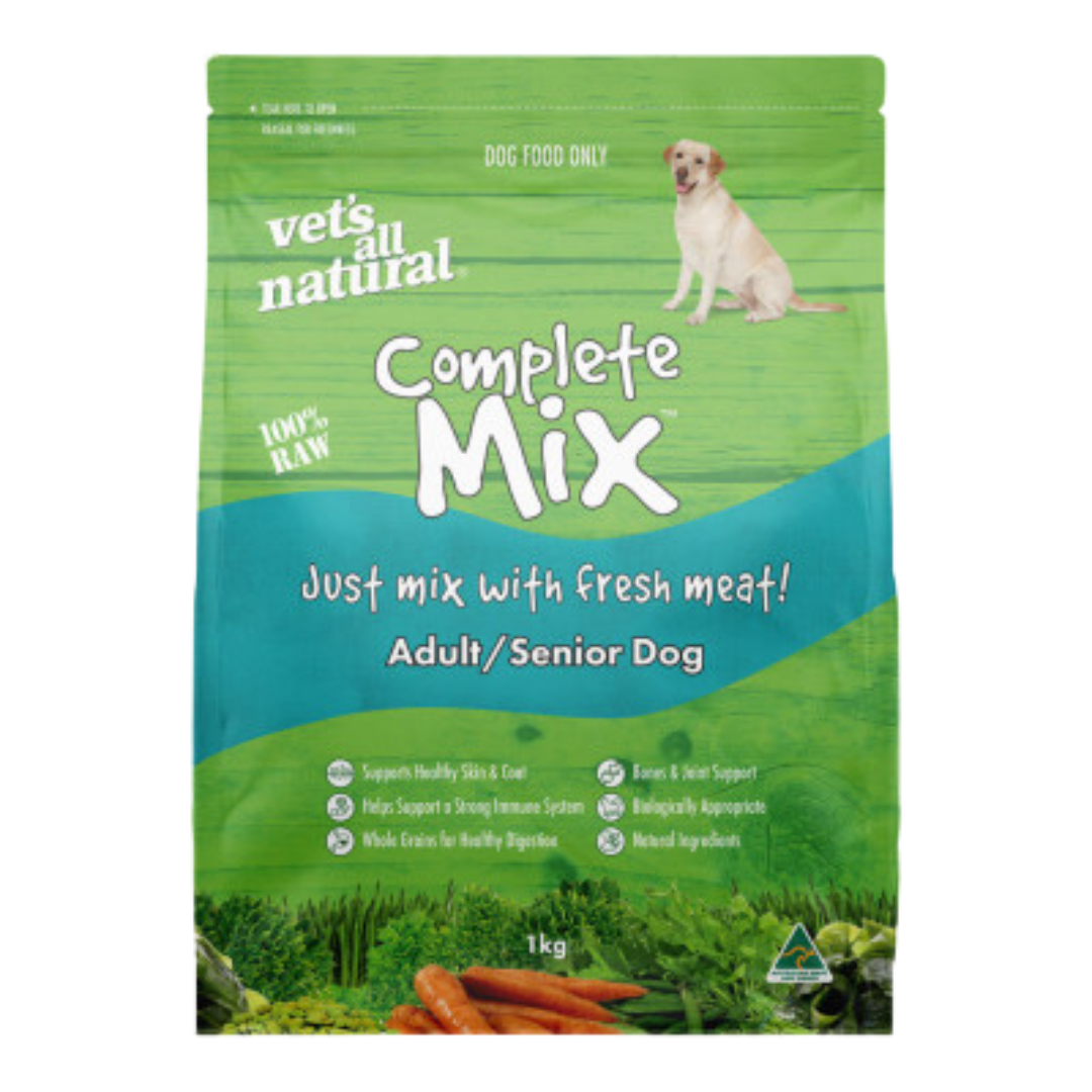 Complete Mix Adult Senior Raw Dog Food