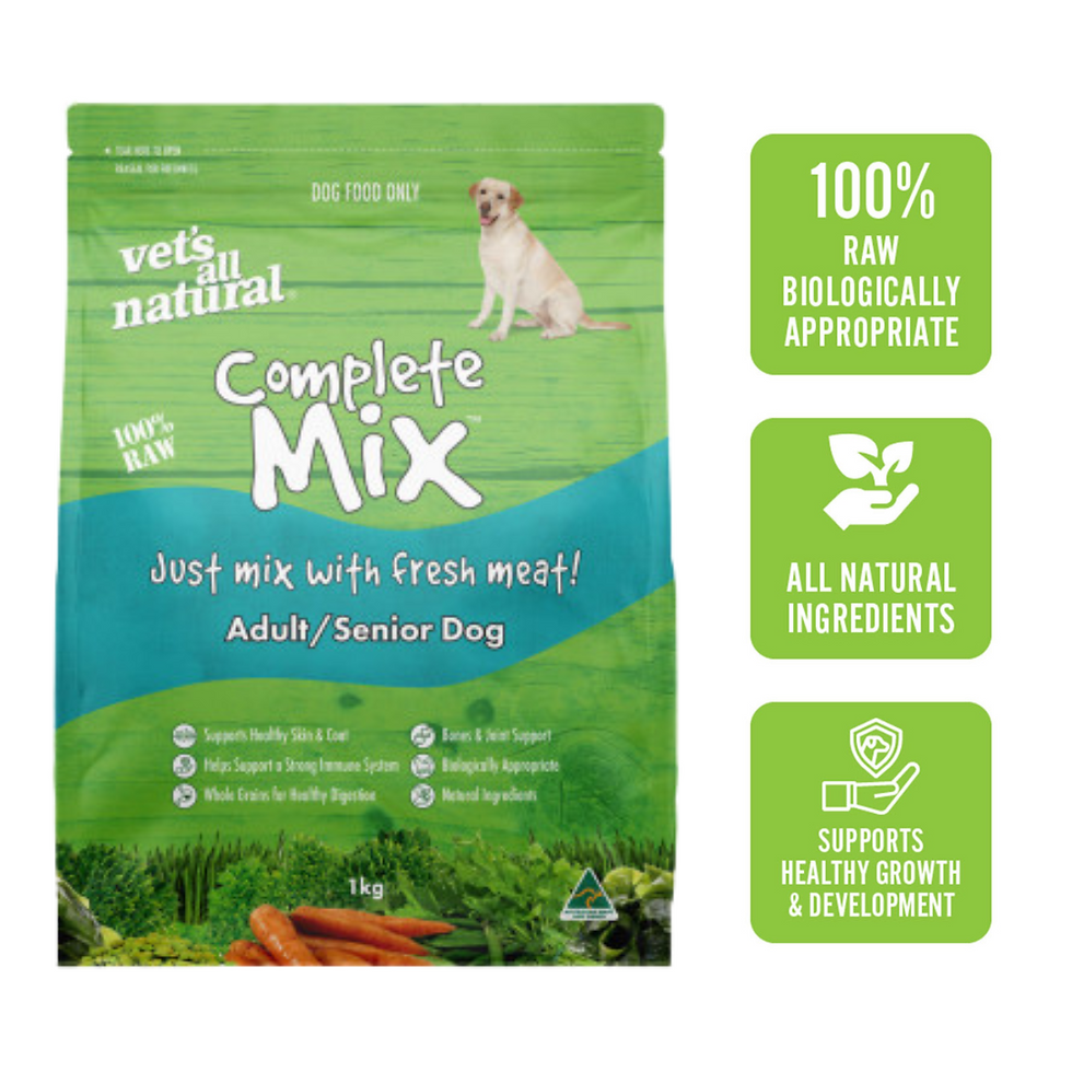 Thumbnail: Complete Mix Adult Senior Raw Dog Food
