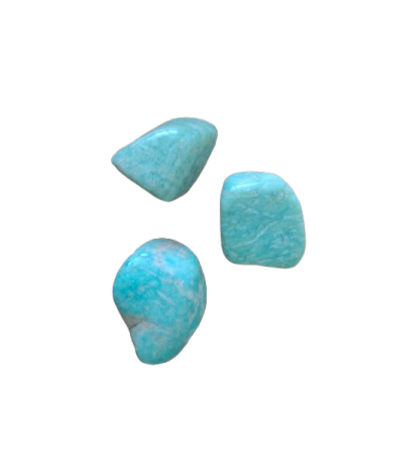 Pierre Roulée en Amazonite – Harmonie, Communication & Apaisement