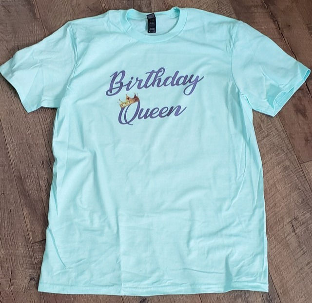 Birthday Queen tee