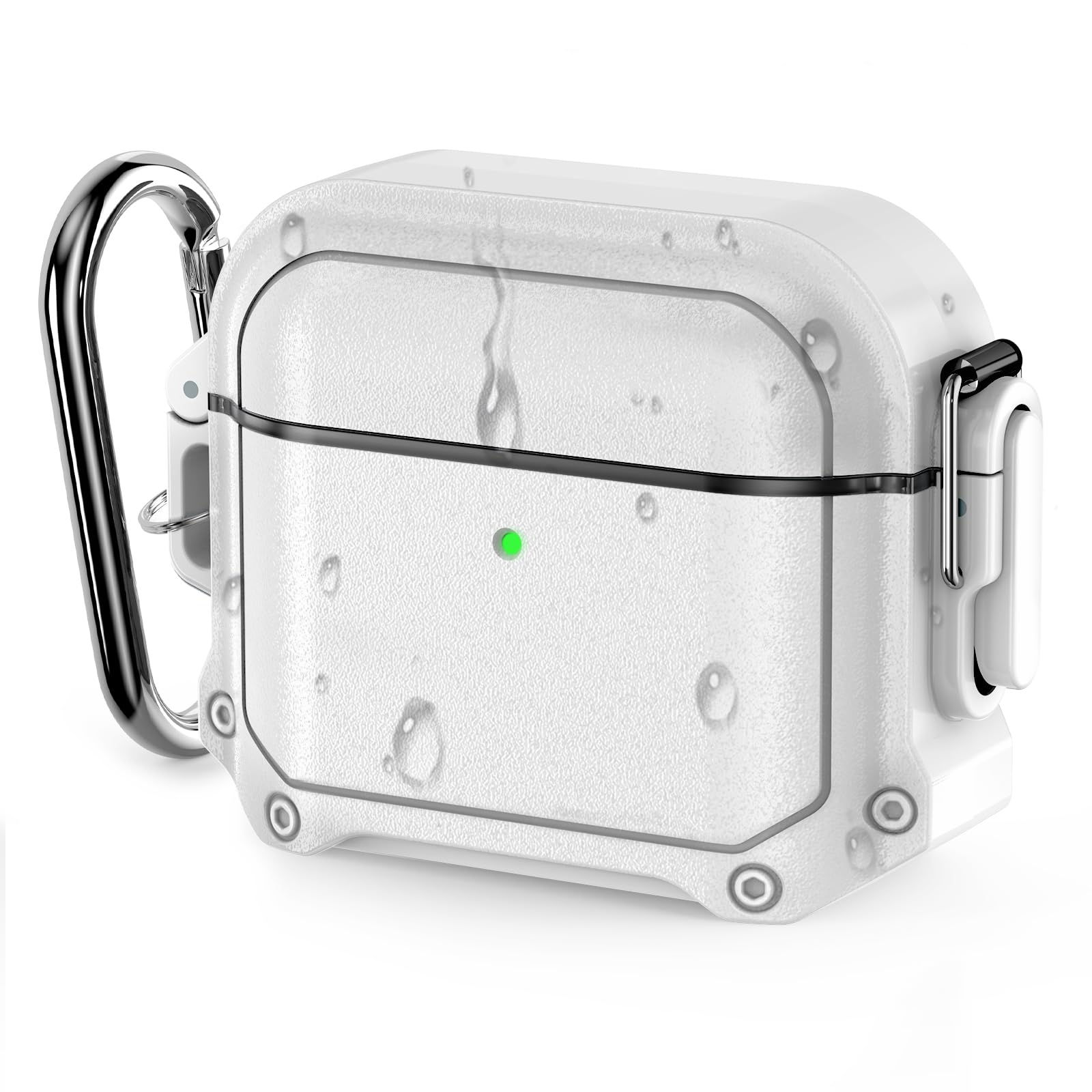 Funda Protectora Impermeable para AirPods de 3ra Generación con Cerradura y Mosq
