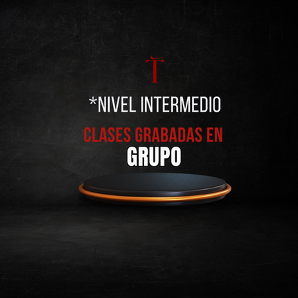 Clases de TÉCNICA NIVEL INTERMEDIO en Grupo