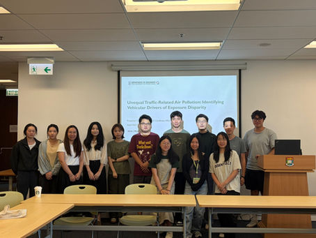 Student Seminar by Mr. Chenming Niu on May 13, 2026, 2:00PM