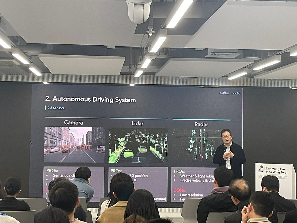 Mr. WANG Ning delivering seminar.