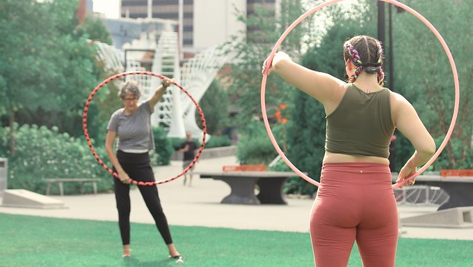 Modern Hoop Dance
