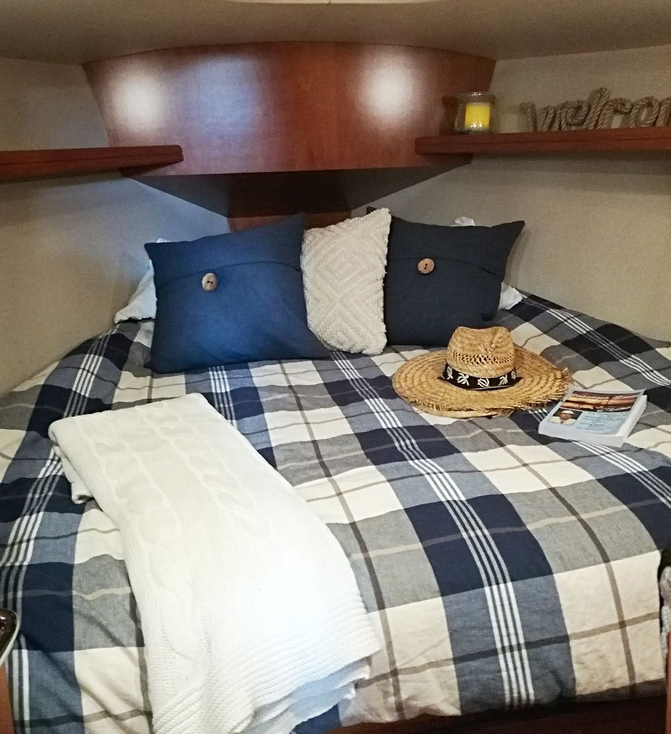 Our cozy guest room