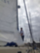 North Sails mainsail.