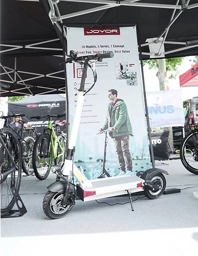 electric scooter joyor y serie 100km autonomia