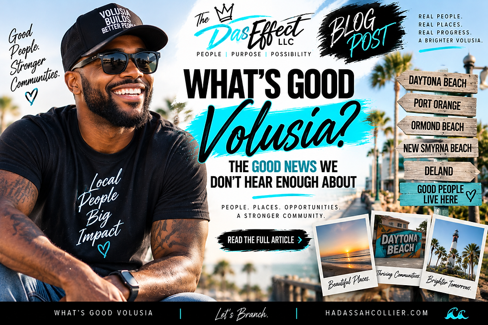 What's Good Volusia: The Good News We Don't Hear Enough About