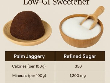 Palm Jaggery vs. Refined Sugar: Swap to a Mineral‑Rich, Low‑GI Sweetener