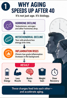 Why Aging Seems to Speed Up After 40: The Real Reasons Behind It and What You Can Do About It
